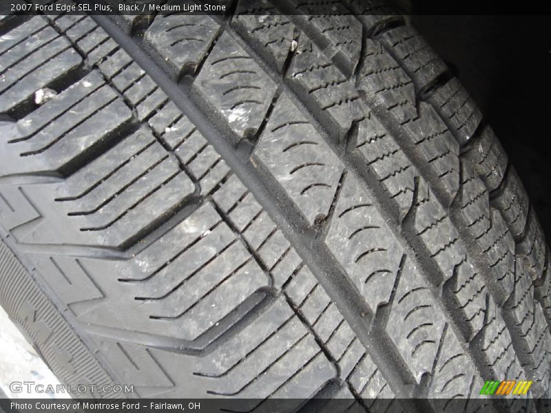 Black / Medium Light Stone 2007 Ford Edge SEL Plus