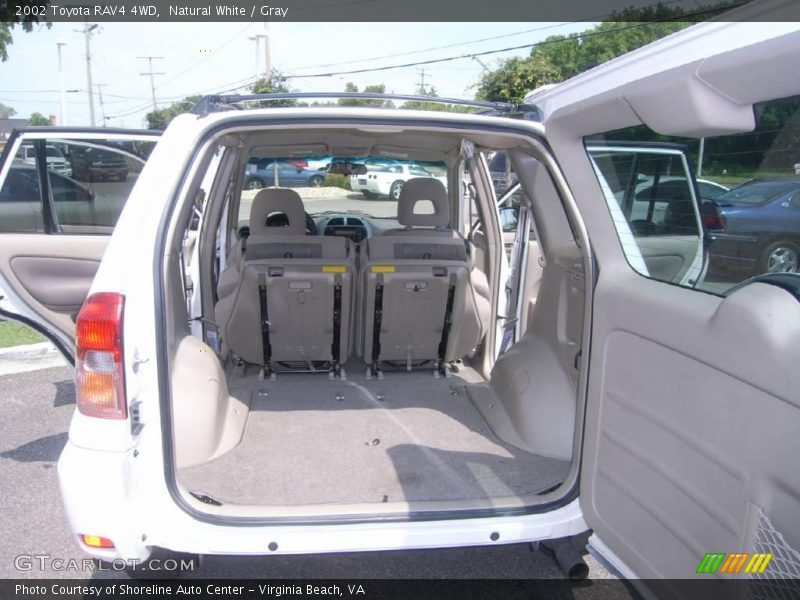 Natural White / Gray 2002 Toyota RAV4 4WD