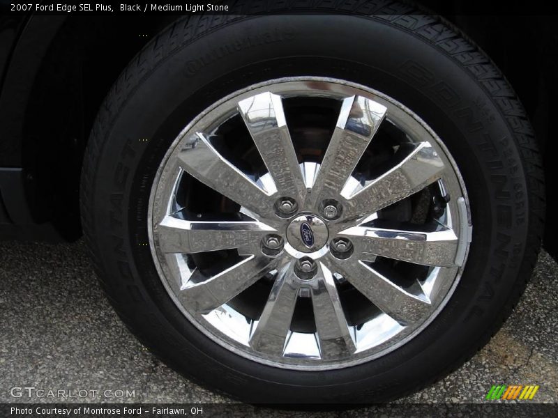 Black / Medium Light Stone 2007 Ford Edge SEL Plus