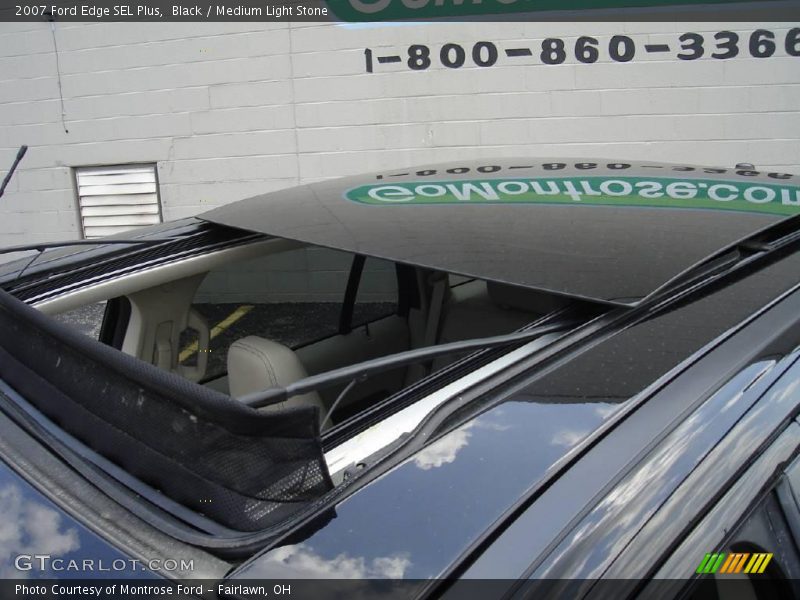 Black / Medium Light Stone 2007 Ford Edge SEL Plus