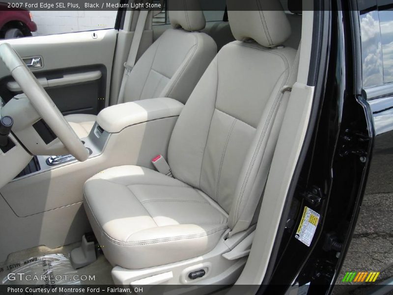 Black / Medium Light Stone 2007 Ford Edge SEL Plus