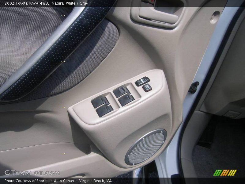 Natural White / Gray 2002 Toyota RAV4 4WD