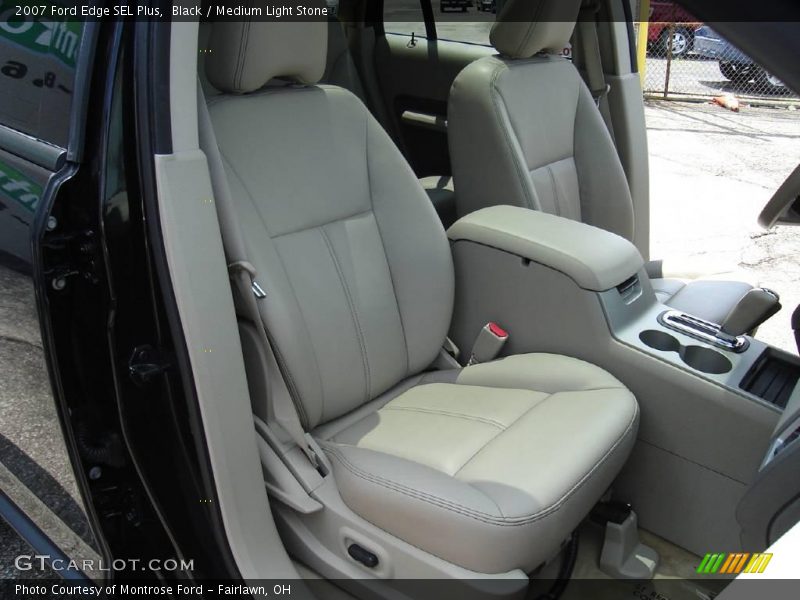 Black / Medium Light Stone 2007 Ford Edge SEL Plus