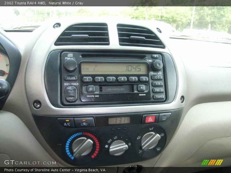 Natural White / Gray 2002 Toyota RAV4 4WD