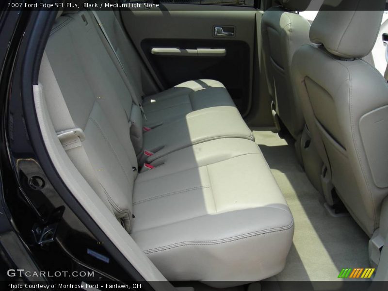Black / Medium Light Stone 2007 Ford Edge SEL Plus