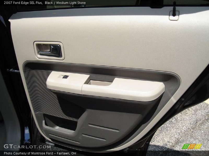 Black / Medium Light Stone 2007 Ford Edge SEL Plus