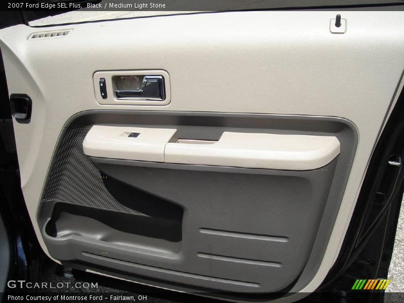 Black / Medium Light Stone 2007 Ford Edge SEL Plus