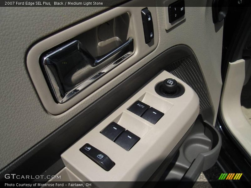 Black / Medium Light Stone 2007 Ford Edge SEL Plus