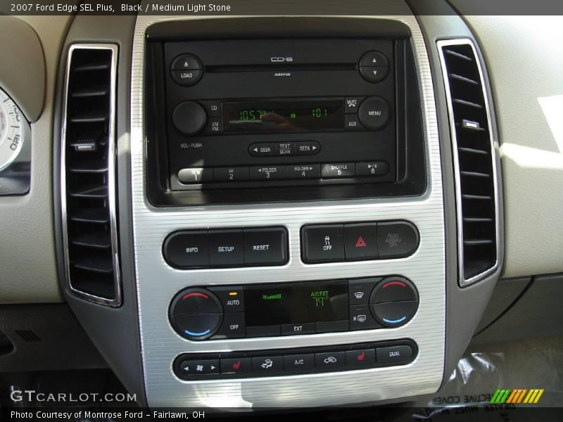 Black / Medium Light Stone 2007 Ford Edge SEL Plus