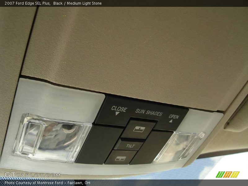 Black / Medium Light Stone 2007 Ford Edge SEL Plus