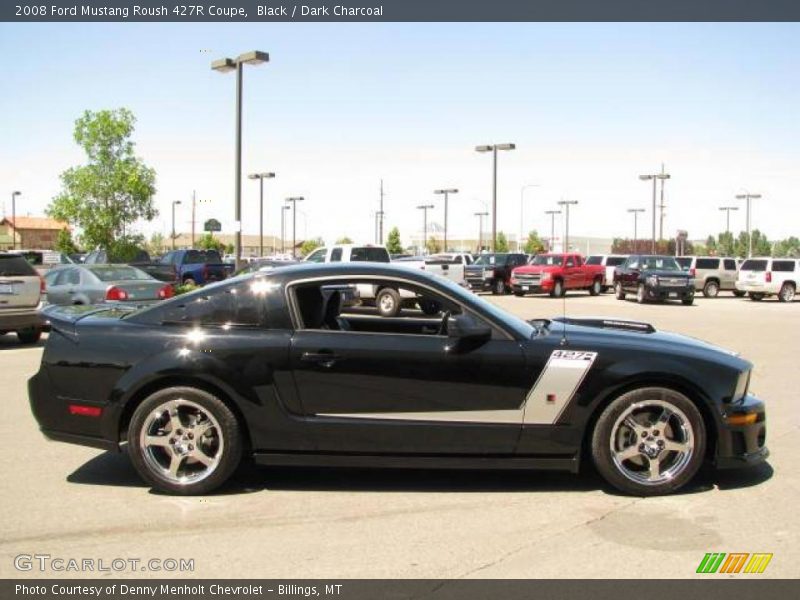 Black / Dark Charcoal 2008 Ford Mustang Roush 427R Coupe