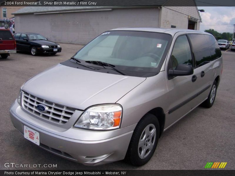 Silver Birch Metallic / Flint Grey 2004 Ford Freestar S