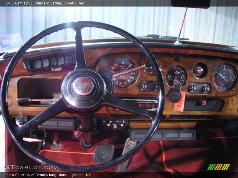 Silver / Red 1963 Bentley S3 Standard Sedan