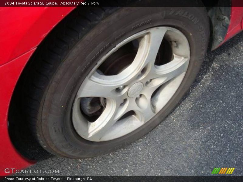 Absolutely Red / Ivory 2004 Toyota Solara SE Coupe