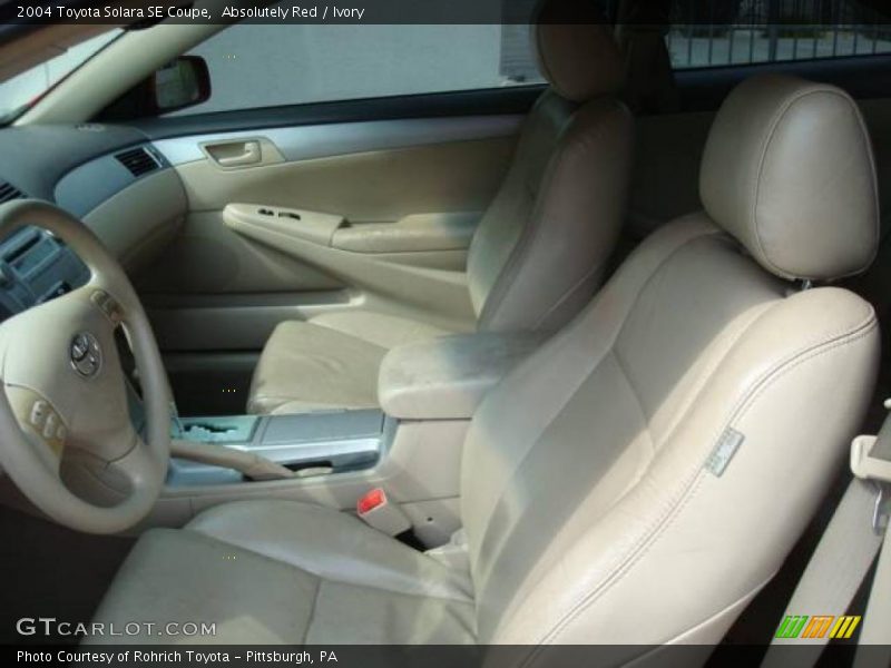 Absolutely Red / Ivory 2004 Toyota Solara SE Coupe