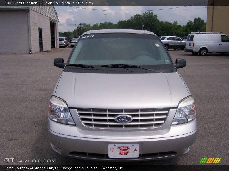 Silver Birch Metallic / Flint Grey 2004 Ford Freestar S