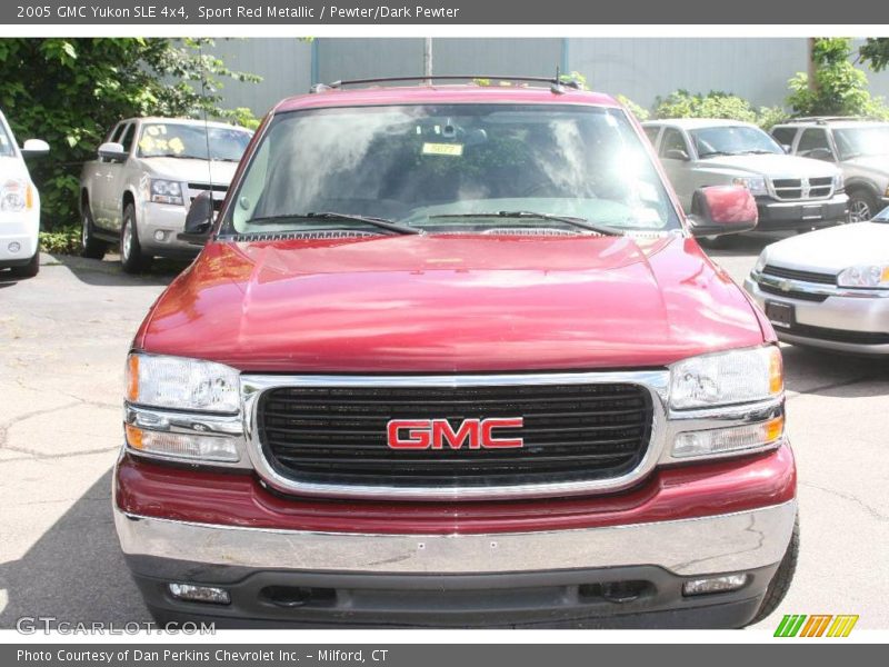 Sport Red Metallic / Pewter/Dark Pewter 2005 GMC Yukon SLE 4x4