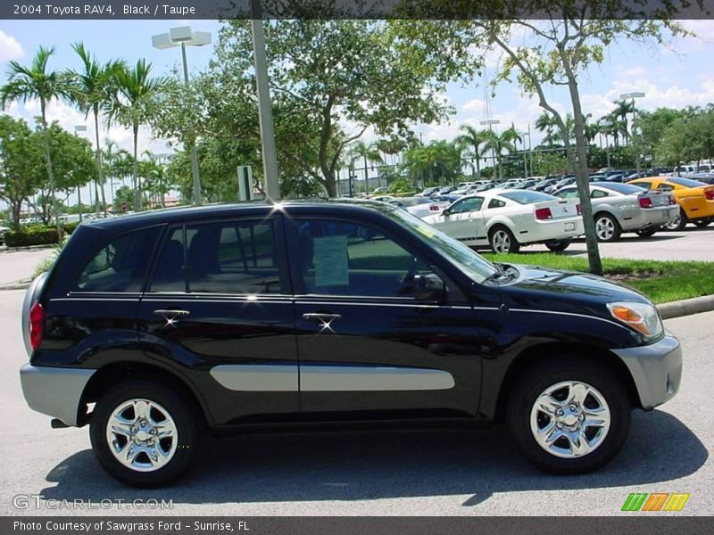 Black / Taupe 2004 Toyota RAV4