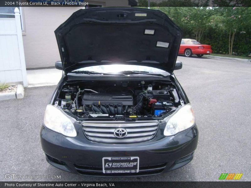 Black / Pebble Beige 2004 Toyota Corolla LE