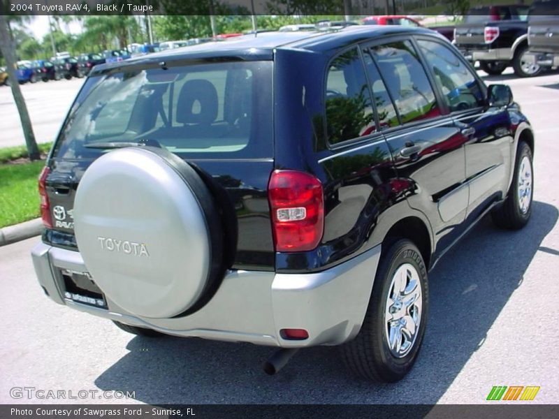 Black / Taupe 2004 Toyota RAV4