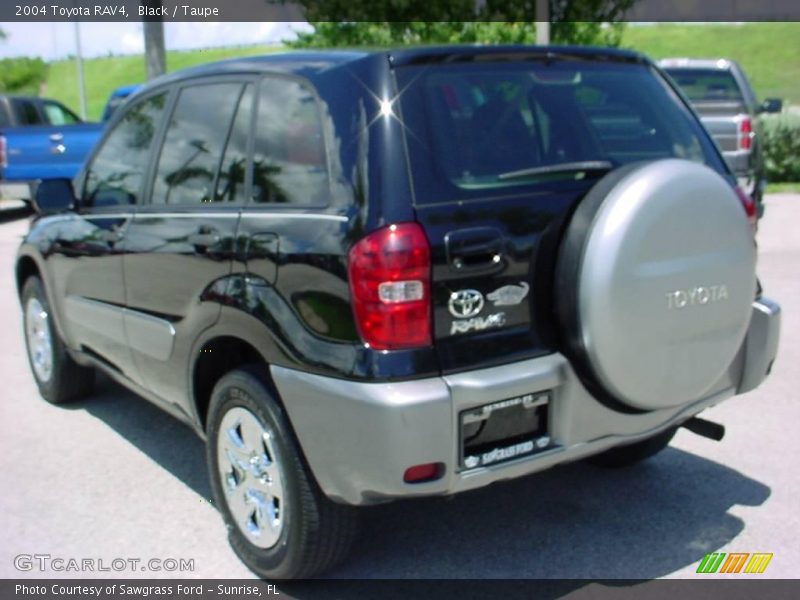 Black / Taupe 2004 Toyota RAV4