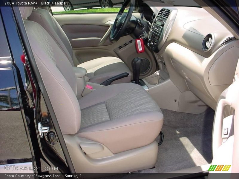 Black / Taupe 2004 Toyota RAV4