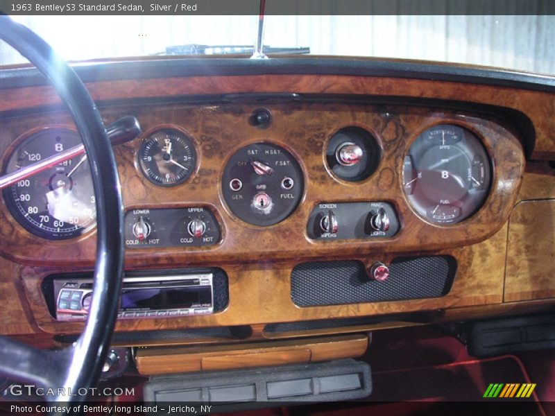 Silver / Red 1963 Bentley S3 Standard Sedan