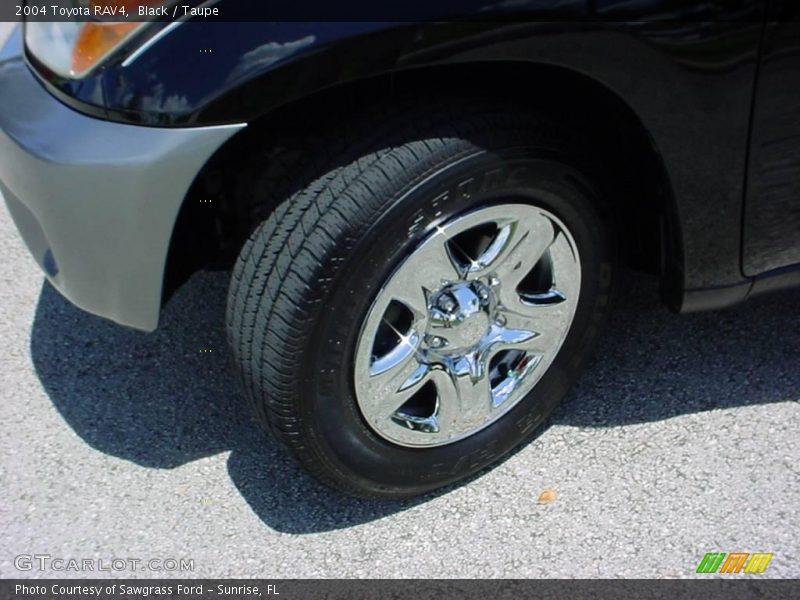 Black / Taupe 2004 Toyota RAV4
