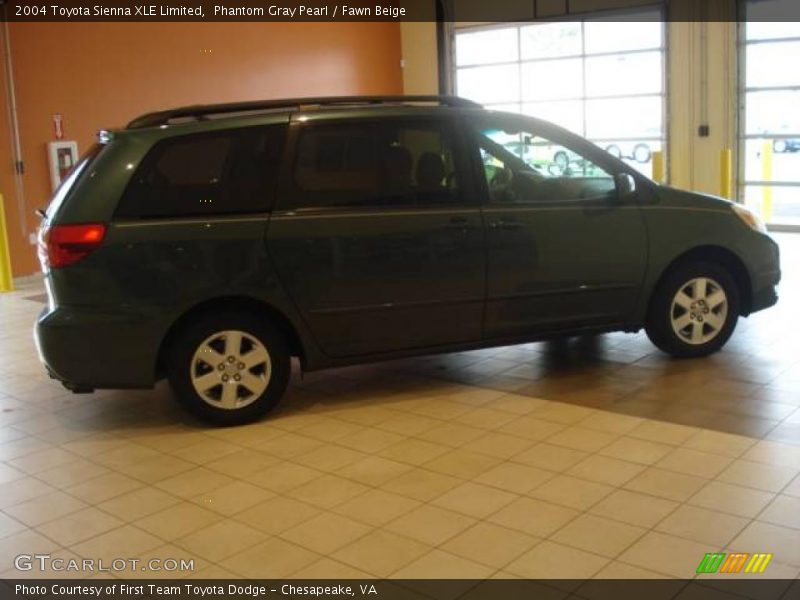Phantom Gray Pearl / Fawn Beige 2004 Toyota Sienna XLE Limited
