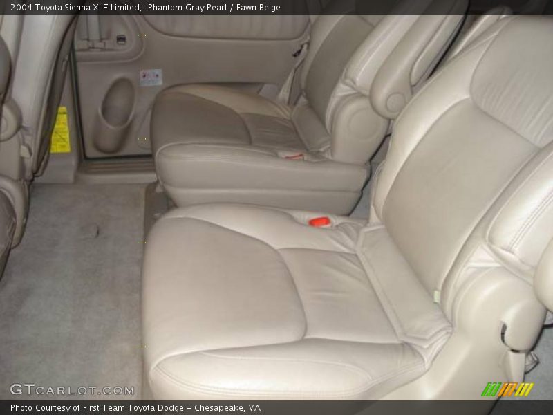 Phantom Gray Pearl / Fawn Beige 2004 Toyota Sienna XLE Limited