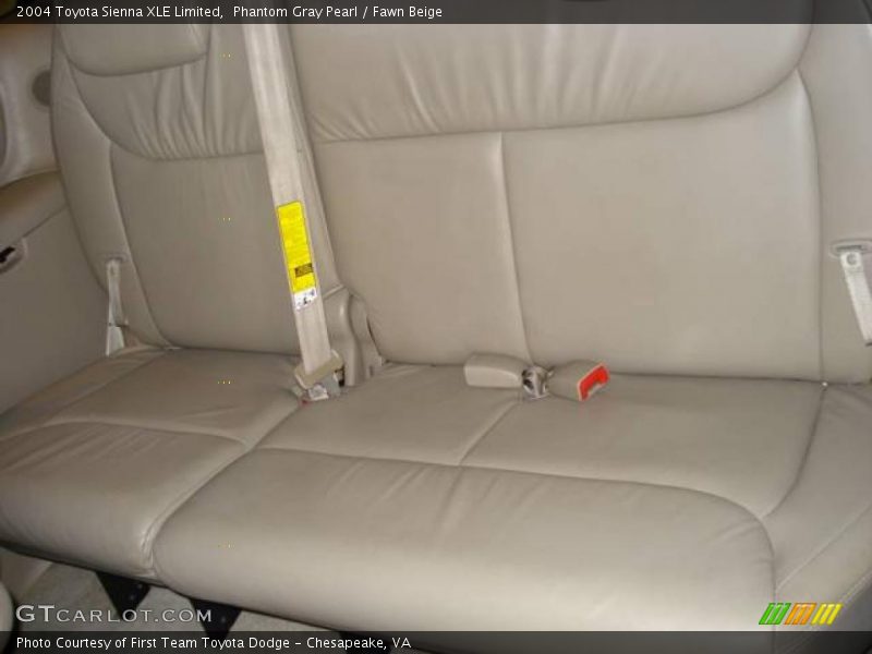 Phantom Gray Pearl / Fawn Beige 2004 Toyota Sienna XLE Limited