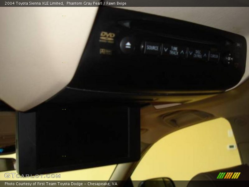 Phantom Gray Pearl / Fawn Beige 2004 Toyota Sienna XLE Limited