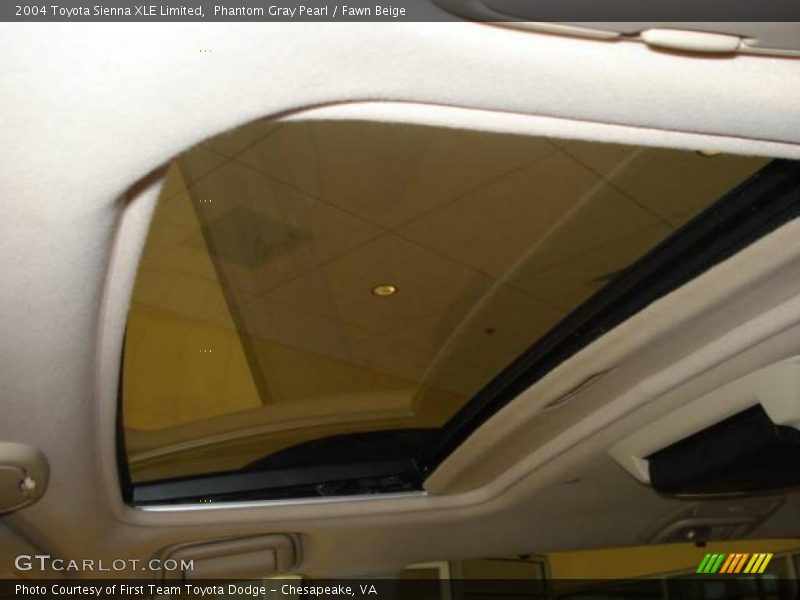 Phantom Gray Pearl / Fawn Beige 2004 Toyota Sienna XLE Limited