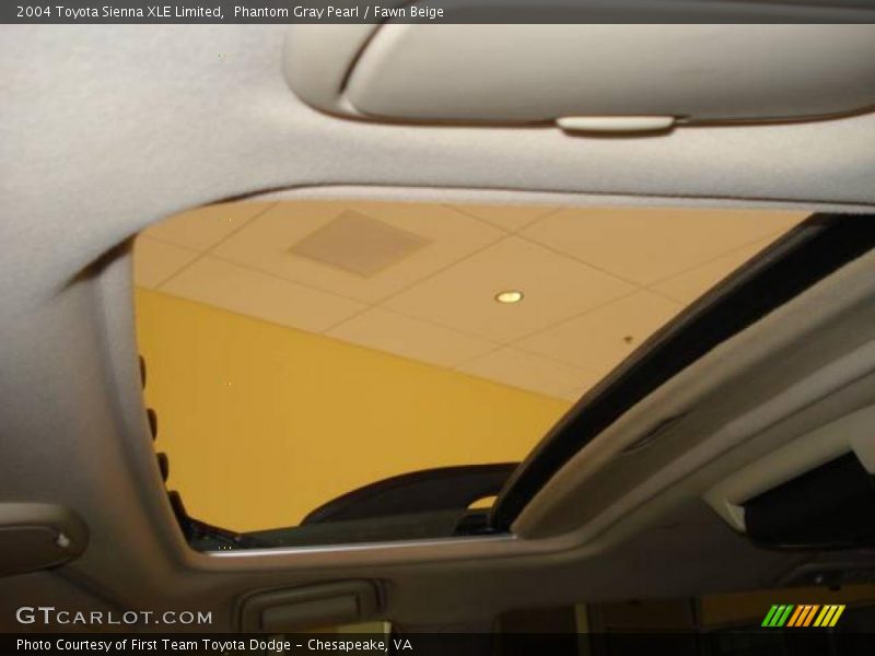 Phantom Gray Pearl / Fawn Beige 2004 Toyota Sienna XLE Limited