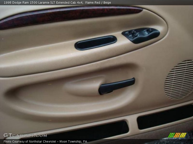 Flame Red / Beige 1998 Dodge Ram 1500 Laramie SLT Extended Cab 4x4