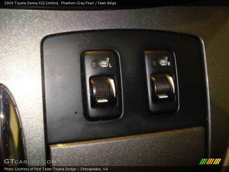 Phantom Gray Pearl / Fawn Beige 2004 Toyota Sienna XLE Limited