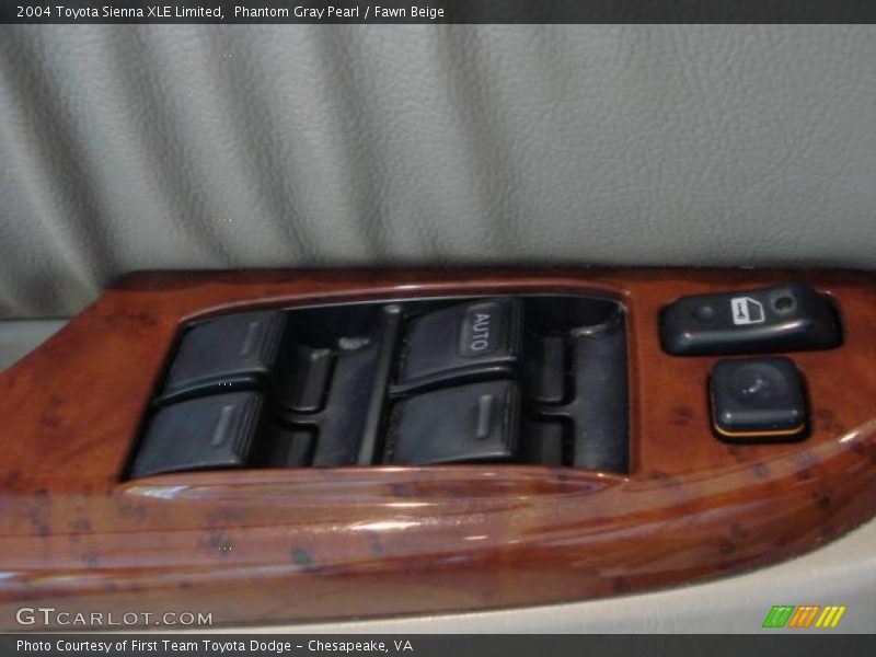 Phantom Gray Pearl / Fawn Beige 2004 Toyota Sienna XLE Limited