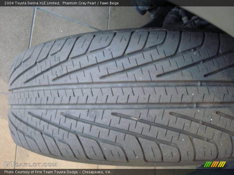 Phantom Gray Pearl / Fawn Beige 2004 Toyota Sienna XLE Limited