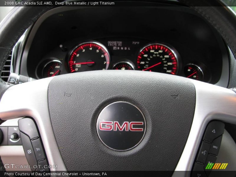 Deep Blue Metallic / Light Titanium 2008 GMC Acadia SLE AWD
