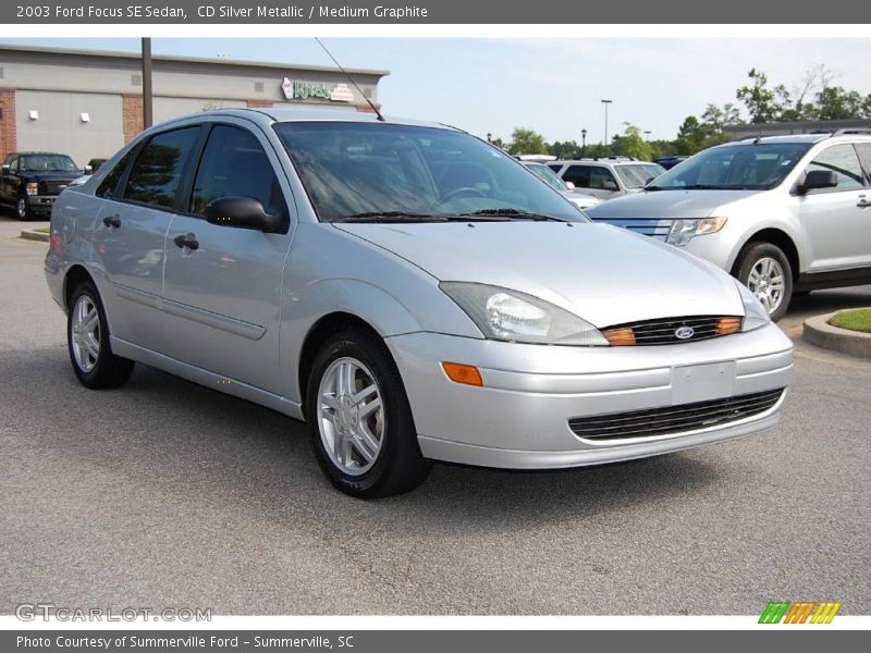 CD Silver Metallic / Medium Graphite 2003 Ford Focus SE Sedan