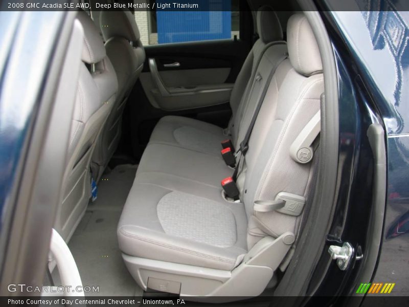 Deep Blue Metallic / Light Titanium 2008 GMC Acadia SLE AWD