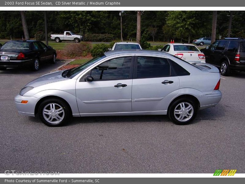 CD Silver Metallic / Medium Graphite 2003 Ford Focus SE Sedan