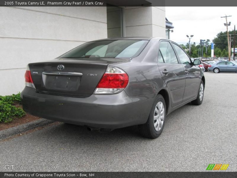 Phantom Gray Pearl / Dark Gray 2005 Toyota Camry LE