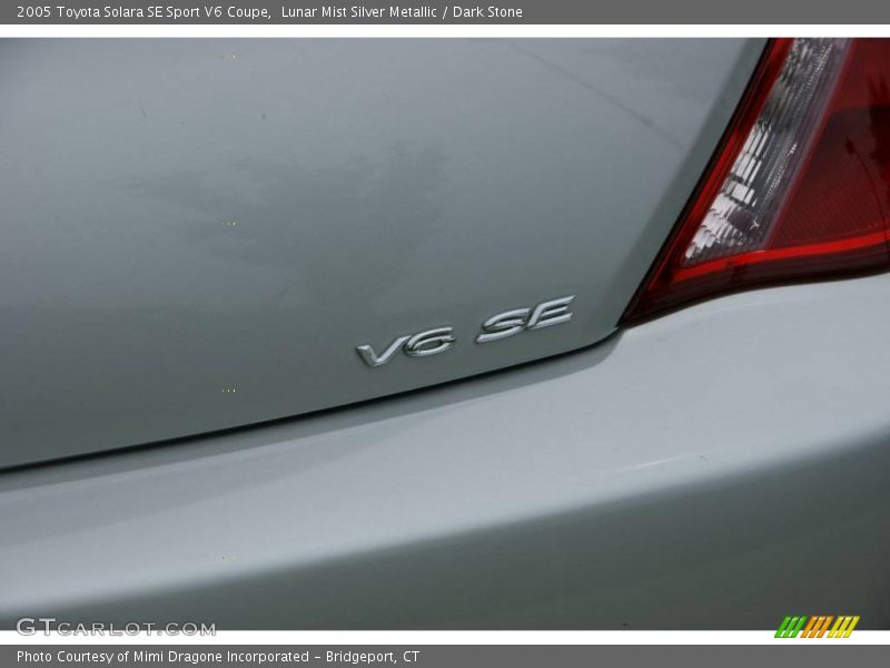 Lunar Mist Silver Metallic / Dark Stone 2005 Toyota Solara SE Sport V6 Coupe