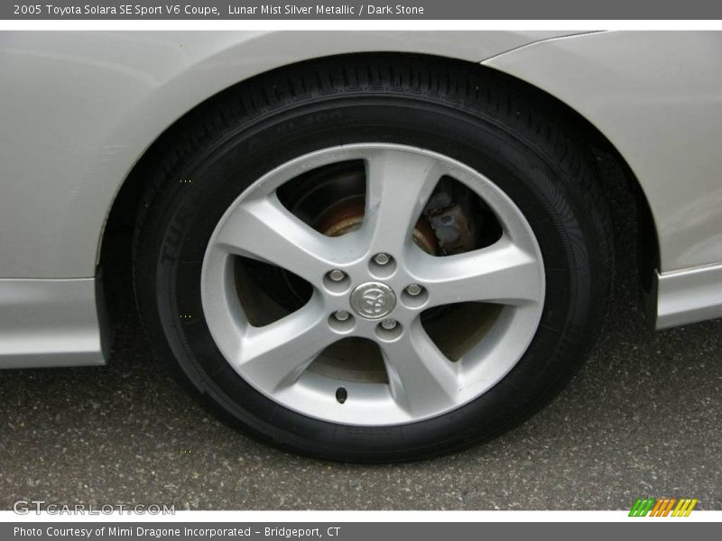 Lunar Mist Silver Metallic / Dark Stone 2005 Toyota Solara SE Sport V6 Coupe