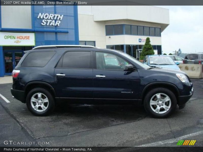 Deep Blue Metallic / Ebony 2007 GMC Acadia SLE AWD