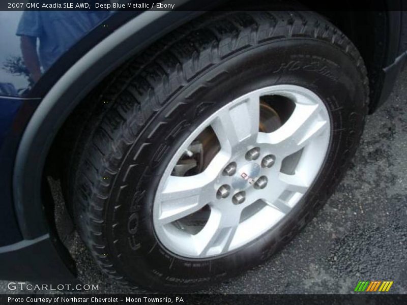Deep Blue Metallic / Ebony 2007 GMC Acadia SLE AWD