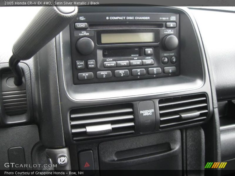 Satin Silver Metallic / Black 2005 Honda CR-V EX 4WD