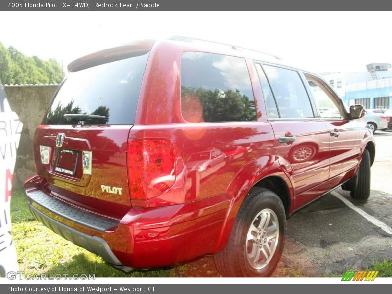 Redrock Pearl / Saddle 2005 Honda Pilot EX-L 4WD