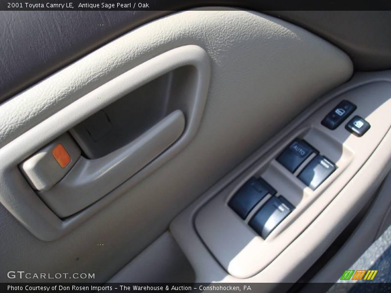 Antique Sage Pearl / Oak 2001 Toyota Camry LE